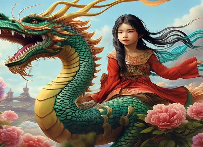 中国经典童话故事绘画图片（中国经典童话人物图片）