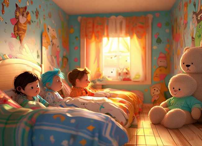 幼儿起床故事 - 幼儿园起床故事