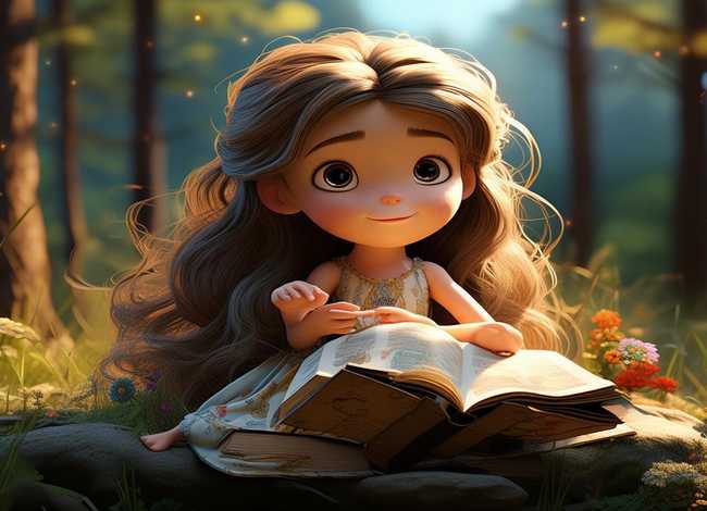 小女孩的故事文字版 小女孩的故事文字版图片