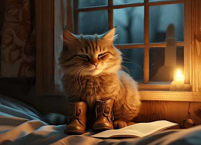 儿童睡前故事穿靴子的猫，睡前故事 穿靴子的猫