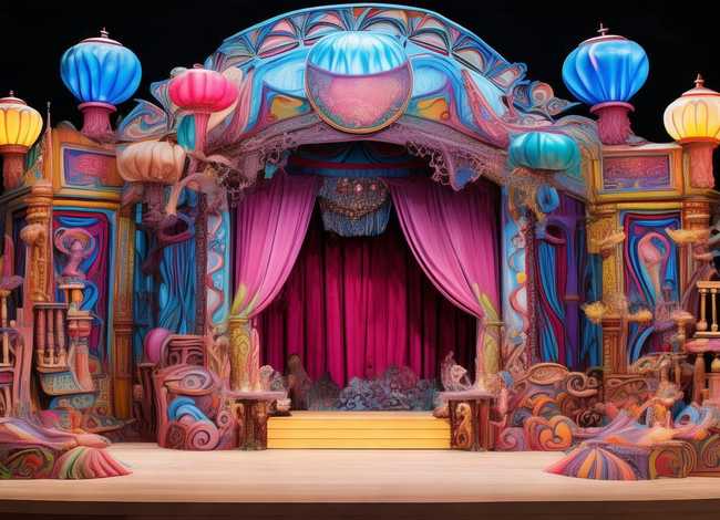 少儿舞台童话剧 儿童话剧舞台图片