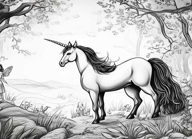 欧洲神话故事图片，欧洲神话故事图片简笔画