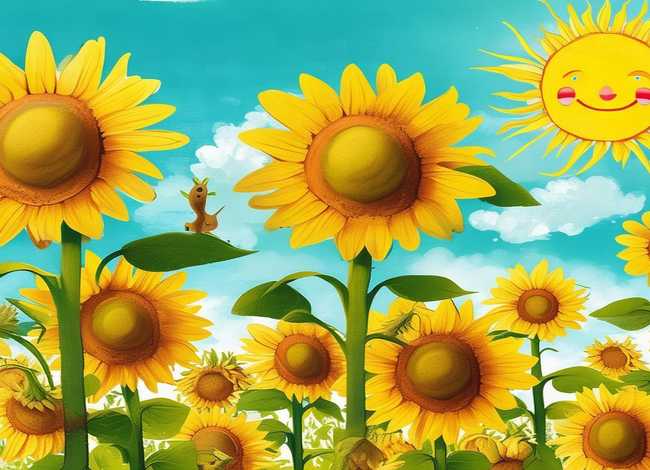 《向日葵》绘本故事；《向日葵》绘本故事视频