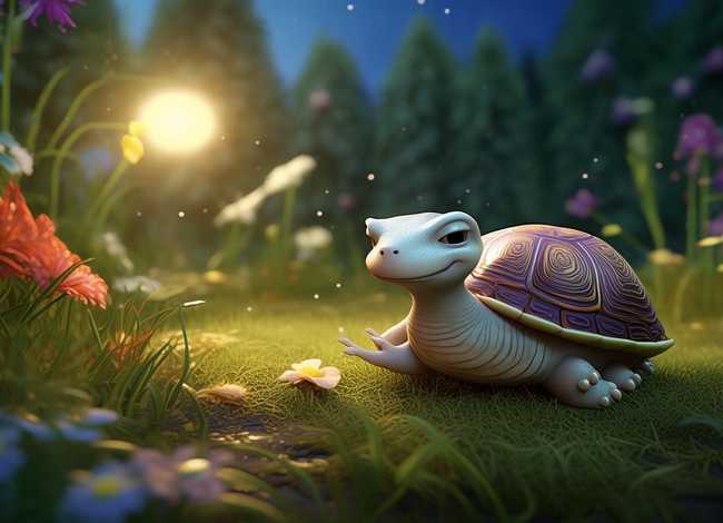 儿童故事小蜗牛和小乌龟，睡前故事小蜗牛和小乌龟
