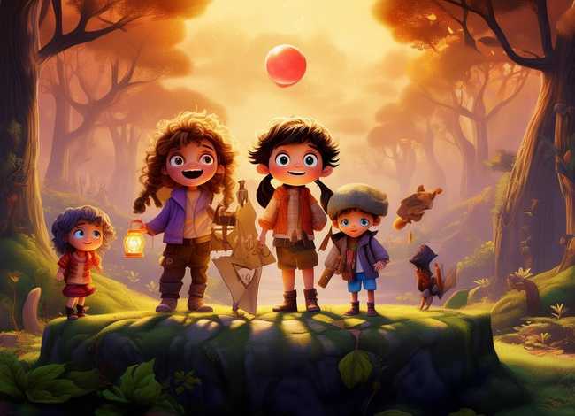 儿童神秘冒险故事、神秘大冒险故事