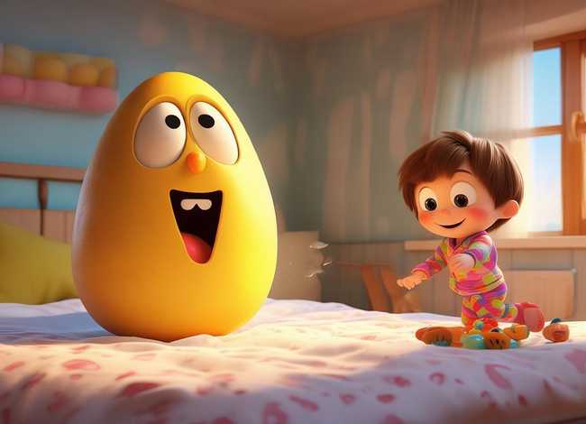 儿童故事一只被吵醒的鸡蛋、一颗被吵醒的鸡蛋