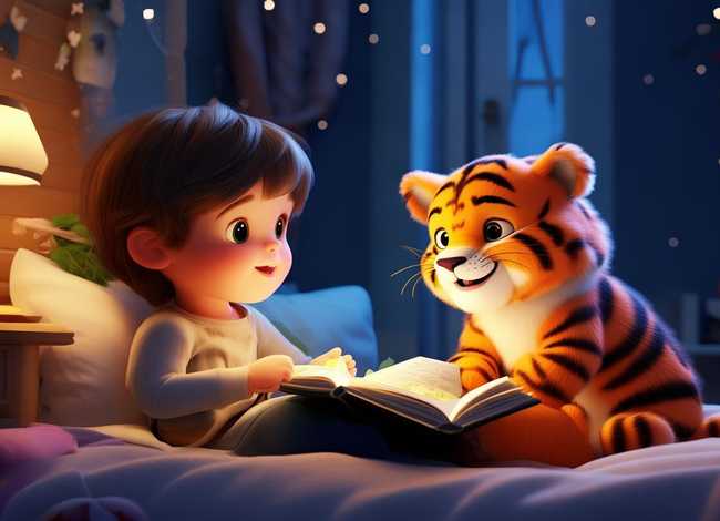 小老虎儿童故事背景音乐 小老虎的故事睡前故事音频