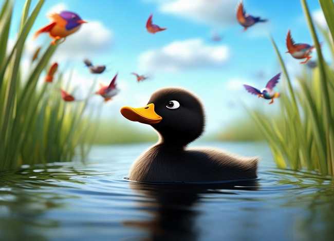 丑小鸭的故事儿童版3-6岁；丑小鸭的故事幼儿