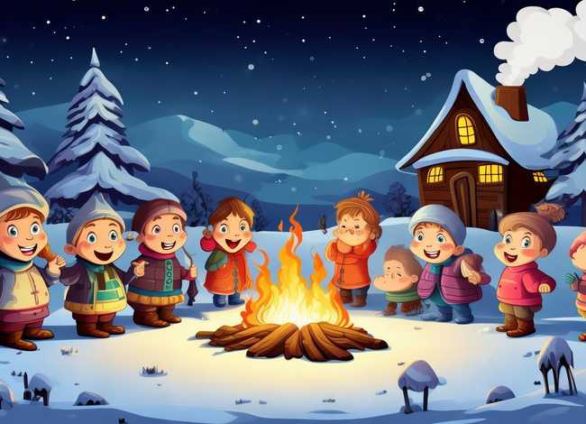 冬天儿童故事视频 - 《冬天的故事》儿歌