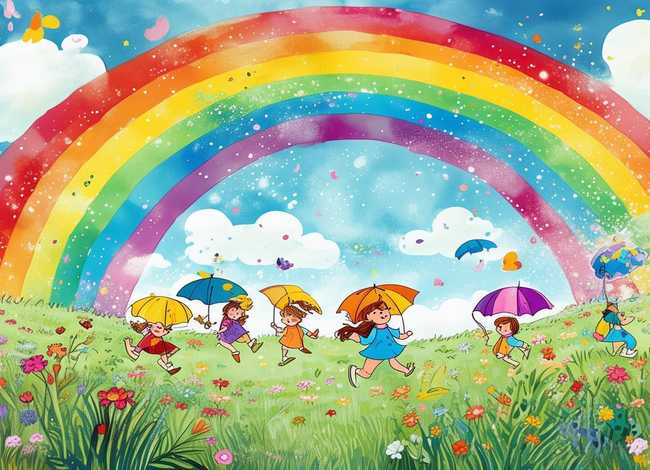 彩虹的故事儿童 - 彩虹的故事幼儿故事 彩虹的故事儿童 - 彩虹的故事幼儿故事