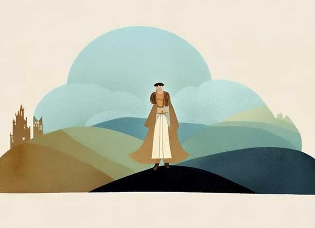 经典故事插画手绘，经典故事插画手绘简单