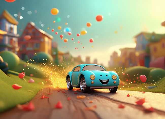 儿童故事汽车是怎样运动起来的 - 小汽车是怎样运动起来的