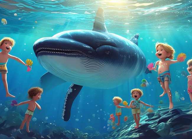 鲸鱼儿童故事 - 关于鲸鱼的幼儿故事 鲸鱼儿童故事 - 关于鲸鱼的幼儿故事