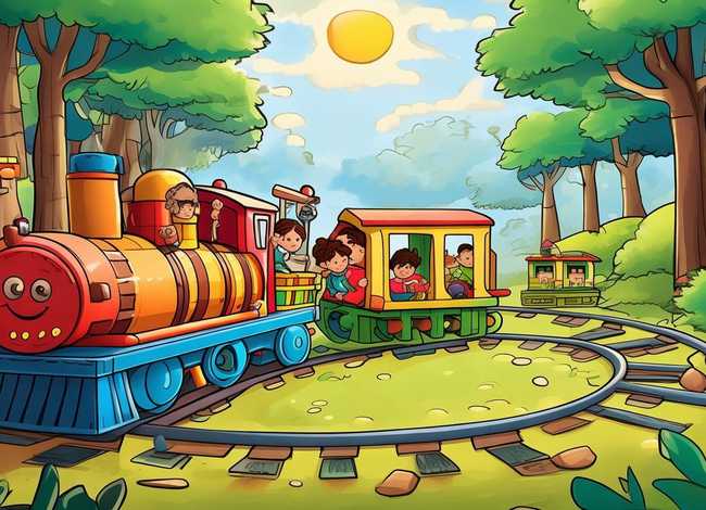 儿童火车的故事语音版 火车的故事幼儿故事