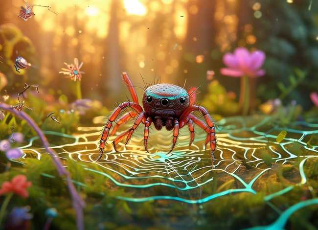 蜘蛛的故事儿童 - 蜘蛛的幼儿故事