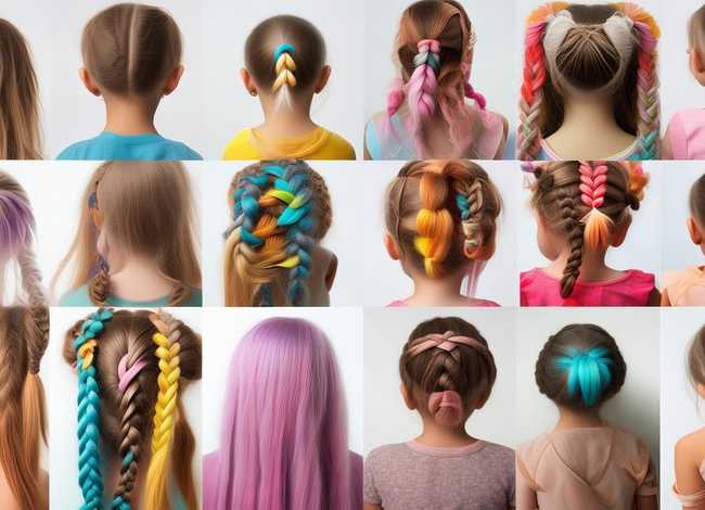 儿童编发发型大全（儿童编发发型大全图片）