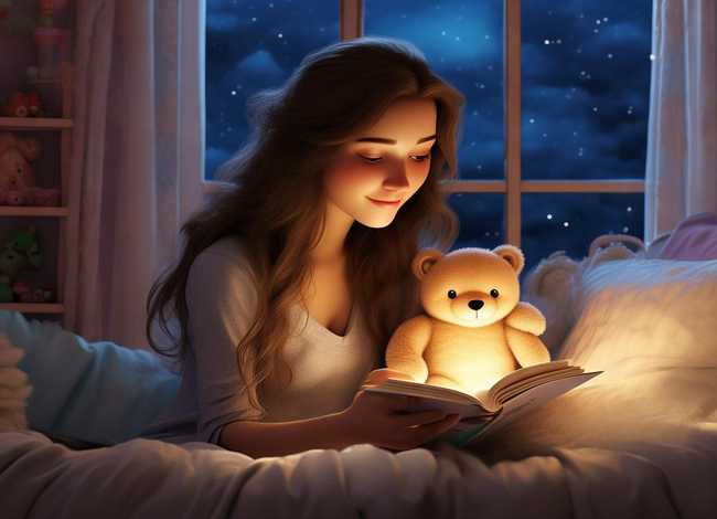 小女朋友睡前故事；小女朋友睡前故事文字版