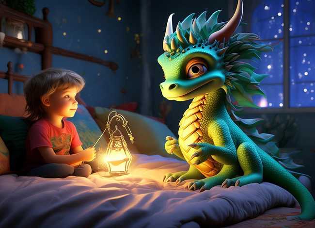 龙的故事儿童睡前故事 睡前小故事龙的故事