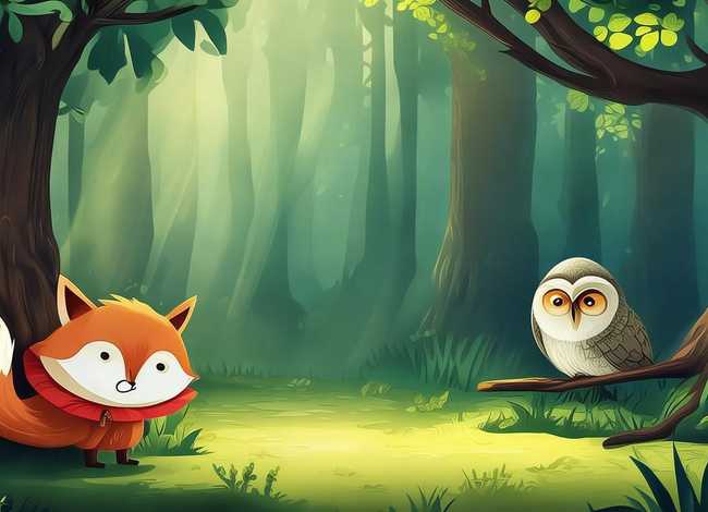 儿童寓言故事连环画4幅图 - 寓言故事连环画4幅图片简笔画