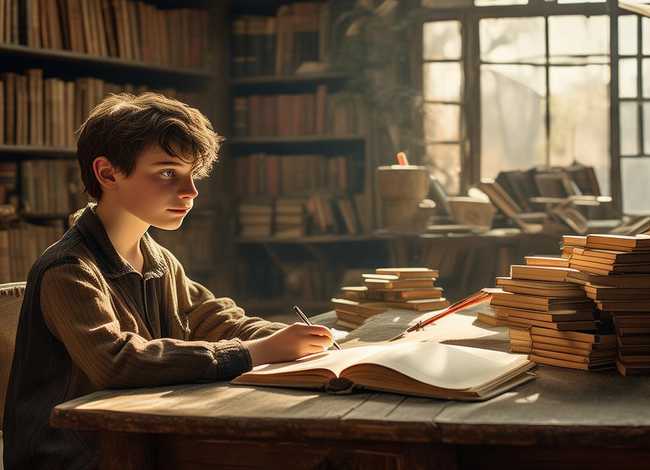 文学家的励志故事50、文学家的励志故事50字
