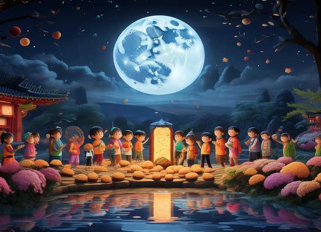 中秋儿童故事视频（中秋节幼儿故事视频）