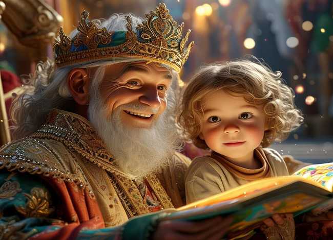 国王的儿童故事，国王的绘本故事