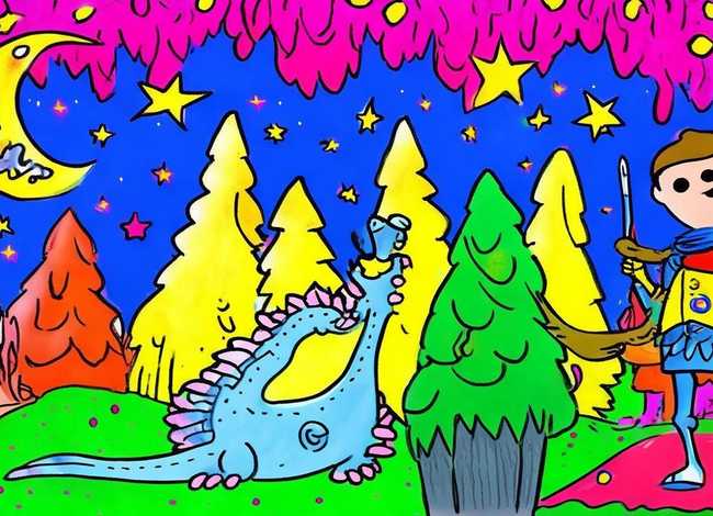 童话故事连环画简笔画 - 童话连环画简笔画图片