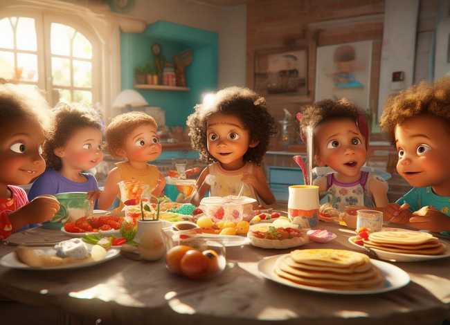 关于早餐的幼儿小故事、关于早餐的幼儿小故事大全