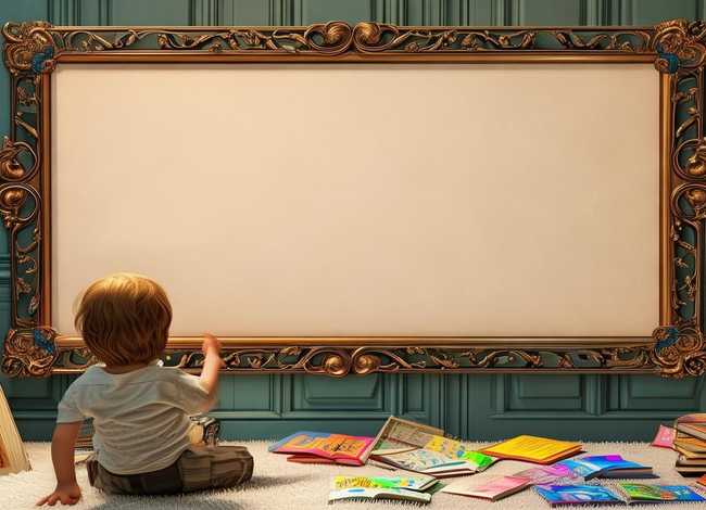 听故事绘画，听故事绘画模板