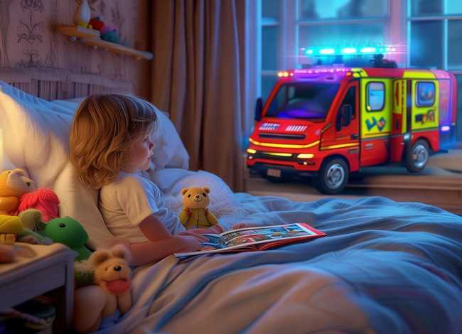 救护车的儿童睡前故事 - 救护车的故事睡前故事 救护车的儿童睡前故事 - 救护车的故事睡前故事