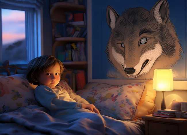 儿童睡前故事狼6-10岁长篇故事；睡前故事6岁至10岁文字