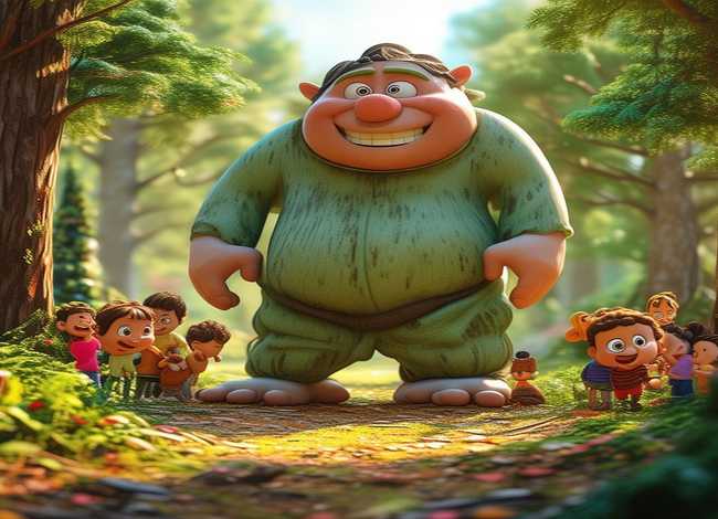 关于巨人的儿童绘本（关于巨人的儿童绘本图片）