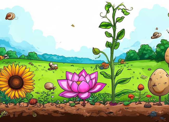 种子的故事绘本图片；种子的故事绘本图片大全