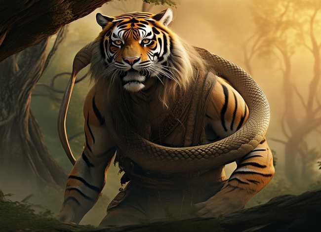 民间传说故事集 民间传说故事集虎蛇人