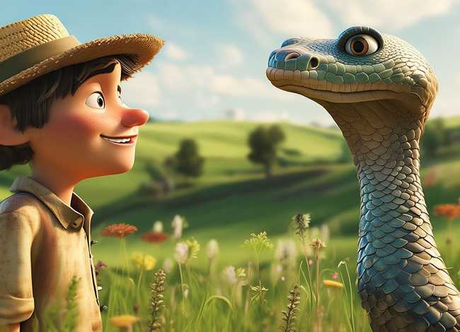 儿童故事比赛简短小故事、儿童故事比赛简短小故事农夫与蛇