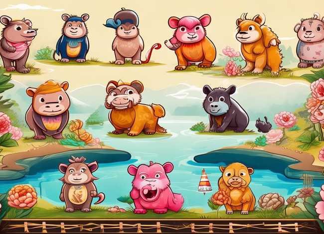 十二生肖故事绘本ppt、十二生肖故事绘本pdf