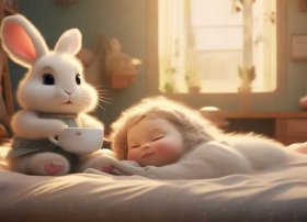 小兔妈妈生病了儿童故事（兔妈妈生病了幼儿故事图片）