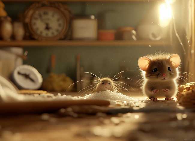 儿童故事小老鼠偷米（小老鼠偷米的故事）