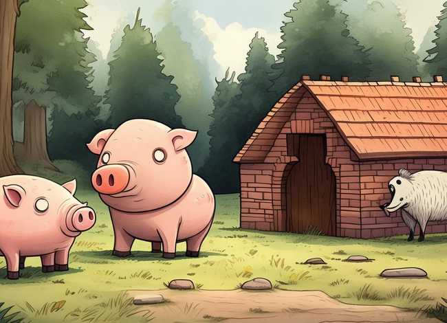 三只小猪简笔画绘本故事 - 三只小猪简笔画绘本故事图片 三只小猪简笔画绘本故事 - 三只小猪简笔画绘本故事图片