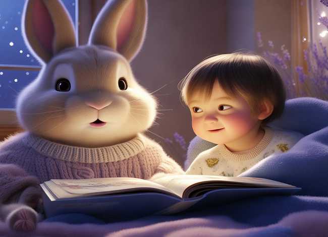 儿童睡前故事会兔子姐姐（兔子小姐睡前故事）