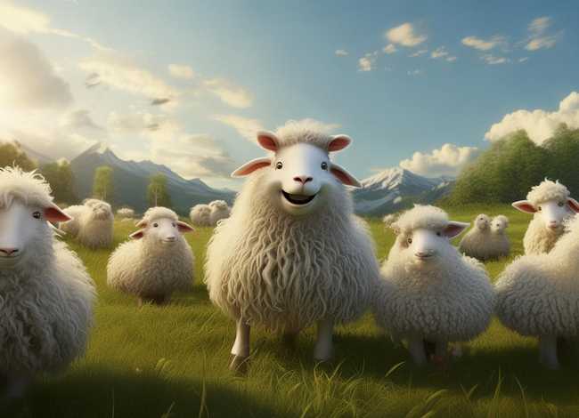 故事《聪明的小羊》、故事《聪明的小羊》内容简介