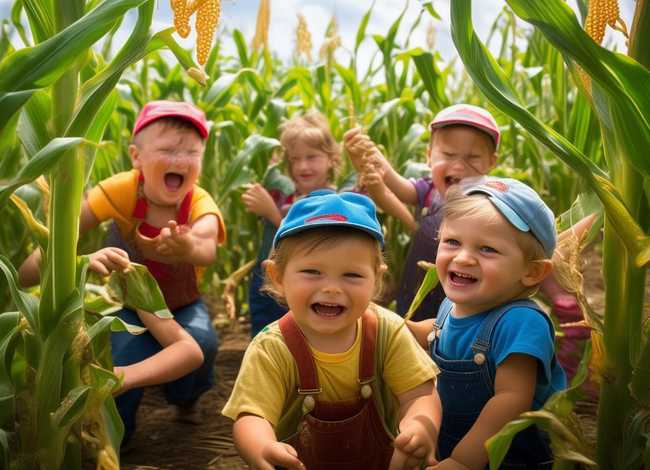 掰玉米儿童故事，掰玉米大作战绘本故事教案小班