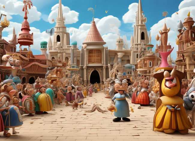 历史故事绘画作品q版；历史故事的绘画作品