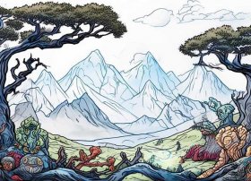 世界神话故事简笔画 世界神话故事简笔画,绘画