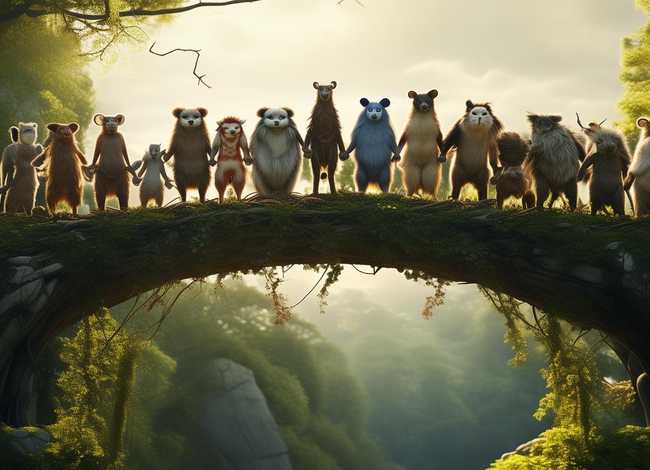 小故事团结、小故事团结桥的故事内容