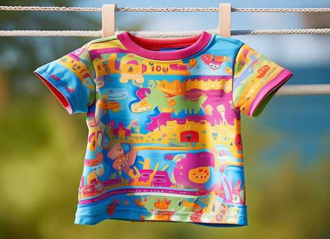 儿童t恤衫、儿童t恤衫的裁剪方法