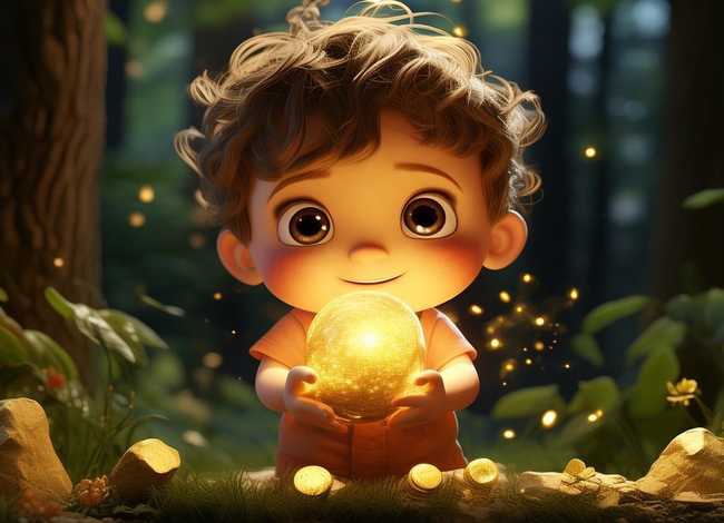 儿童睡前童话故事点石成金，点石成金的寓言故事幼儿版