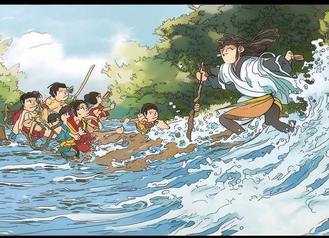 大禹治水幼儿故事；幼儿园大禹治水的故事教案