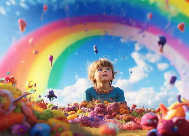 儿童故事大全彩虹的传说，彩虹的故事的传说