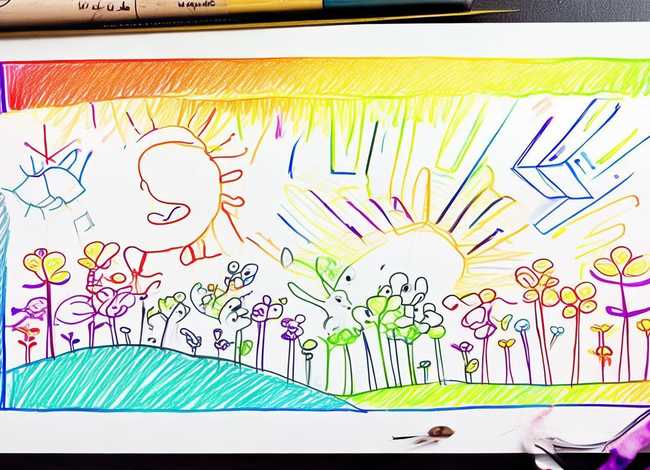 线条画儿童画简单；线条画儿童画简单又好看